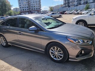 2018 Hyundai Sonata VII (LF) Рестайлинг, серый, 1970000 рублей, вид 3