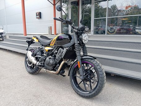 2026 Royal Enfield Guerrilla 450, жёлтый, 559000 рублей, вид 5