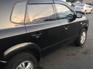 2008 Hyundai Tucson I, чёрный, 1185000 рублей, вид 2