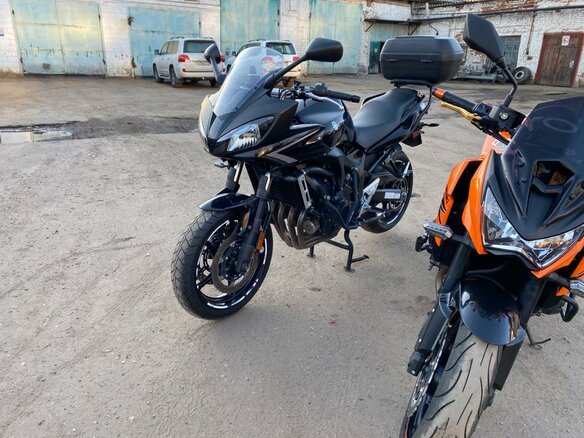 2008 Yamaha FZ6, чёрный - вид 11