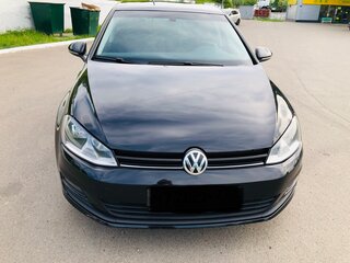 2014 Volkswagen Golf VII, чёрный, 1230000 рублей, вид 2