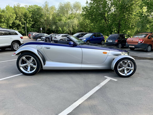 2001 Chrysler Prowler, серебристый - вид 10