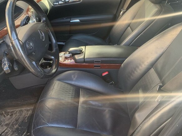 2008 Mercedes-Benz S-Класс 350 V (W221), чёрный, 1500000 рублей - вид 8
