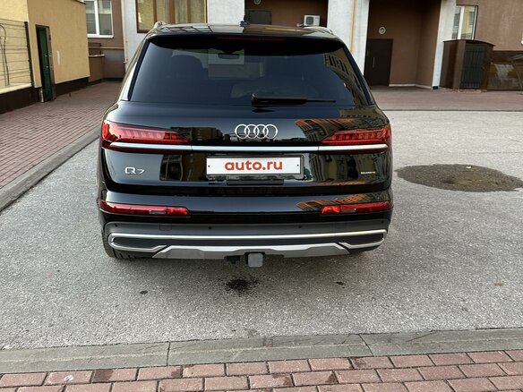 2021 Audi Q7 45 TFSI II (4M) Рестайлинг, чёрный, 5600000 рублей - вид 10