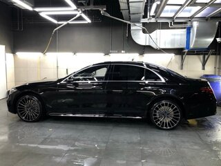 2021 Mercedes-Benz S-Класс 450 Long 4MATIC VII (W223), чёрный, 13000000 рублей, вид 3