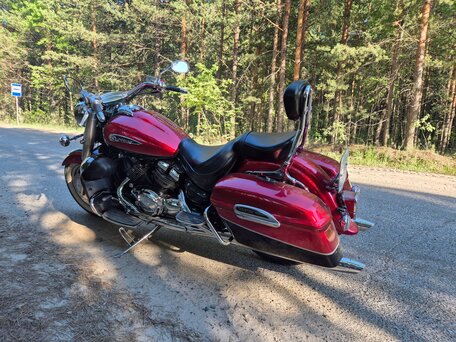 2007 Yamaha Royal Star, красный, 750000 рублей, вид 4