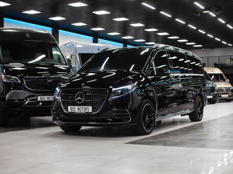 2024 Mercedes-Benz V-Класс Extra Long 300 d экстра длинный III (W447) Рестайлинг, чёрный, 25990000 рублей, вид 4