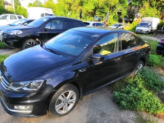 2018 Volkswagen Polo V Рестайлинг, чёрный, 1100000 рублей, вид 4