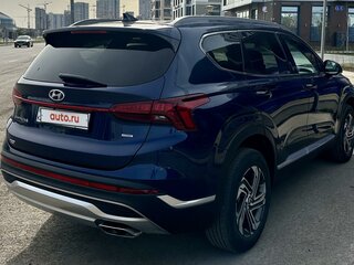 2022 Hyundai Santa Fe IV Рестайлинг, синий, 3750000 рублей, вид 3