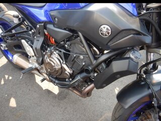 2017 Yamaha MT-07 (FZ-07), синий, 730000 рублей, вид 4