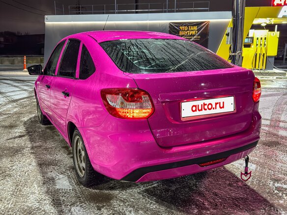 2021 Lada (ВАЗ) Granta I Рестайлинг, серебристый, 520000 рублей - вид 8