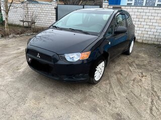 2009 Mitsubishi Colt CZ1 VI (Z30) Рестайлинг, чёрный, 450000 рублей, вид 2