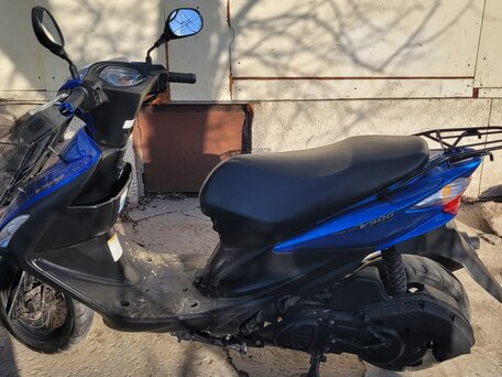 2016 Suzuki Address 125, синий, 160000 рублей, вид 1