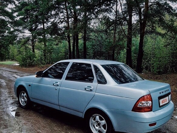 2007 Lada (ВАЗ) Priora I, серебристый, 505000 рублей - вид 13