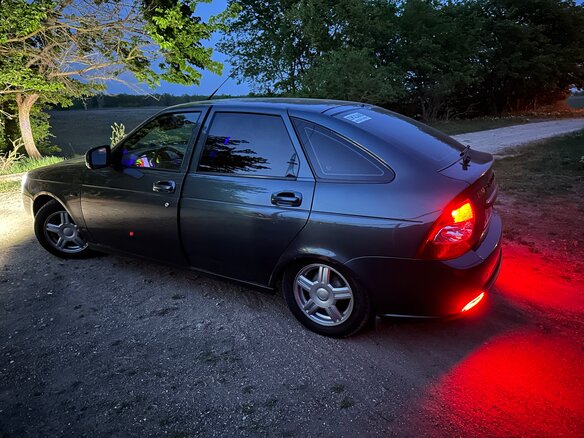 2012 Lada (ВАЗ) Priora I, зелёный, 455000 рублей - вид 6