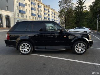 2007 Land Rover Range Rover Sport I, чёрный, 1100000 рублей, вид 4
