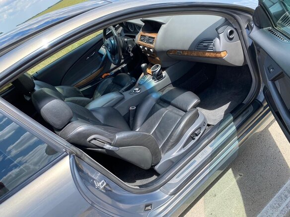 2005 BMW 6 серии 645i II (E63/E64), серый, 1400000 рублей - вид 7