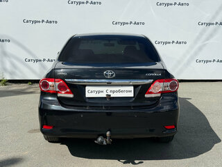 2012 Toyota Corolla X (E140, E150) Рестайлинг, чёрный, 950000 рублей, вид 5
