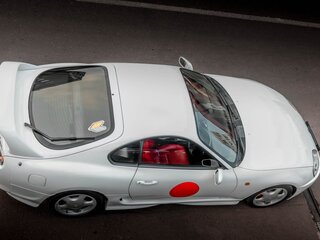 1996 Toyota Supra IV (A80), белый, 7500000 рублей, вид 4
