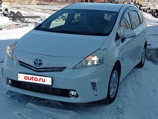 2012 Toyota Prius Alpha I (ZVW40/41), белый, 1000000 рублей, вид 1