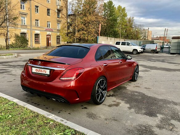 2015 Mercedes-Benz C-Класс AMG 450 AMG IV (W205), красный - вид 3