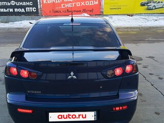 2008 Mitsubishi Lancer X, синий, 715000 рублей, вид 2