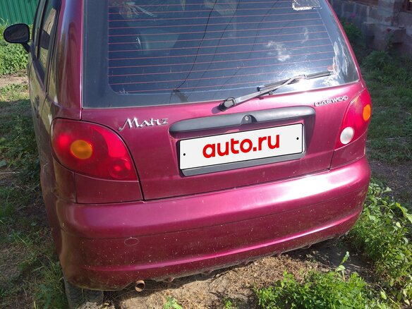 2010 Daewoo Matiz I Рестайлинг, пурпурный, 125000 рублей - вид 1