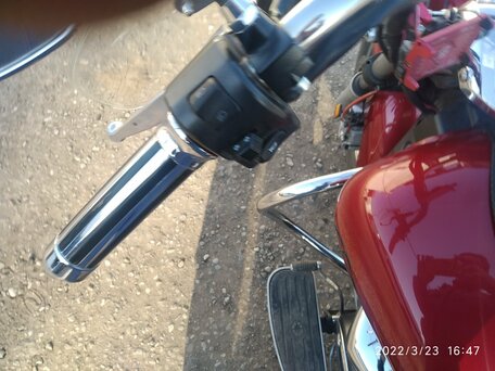 2008 Yamaha XVS1300, пурпурный, 600000 рублей, вид 5