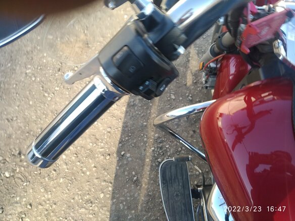 2008 Yamaha XVS1300, пурпурный, 600000 рублей - вид 4