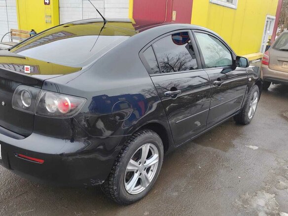 2008 Mazda 3 I (BK) Рестайлинг, чёрный, 600000 рублей - вид 7