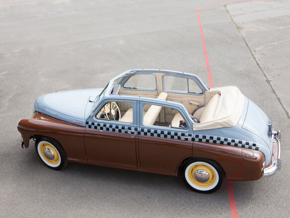 1950 ГАЗ М-20 «Победа», коричневый - вид 3