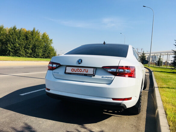 2015 Skoda Superb III, белый - вид 5