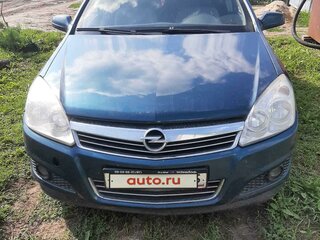 2008 Opel Astra H Рестайлинг, синий, 430000 рублей, вид 1