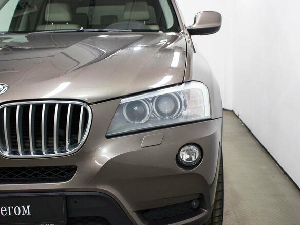 2012 BMW X3 20d xDrive II (F25), коричневый - вид 9