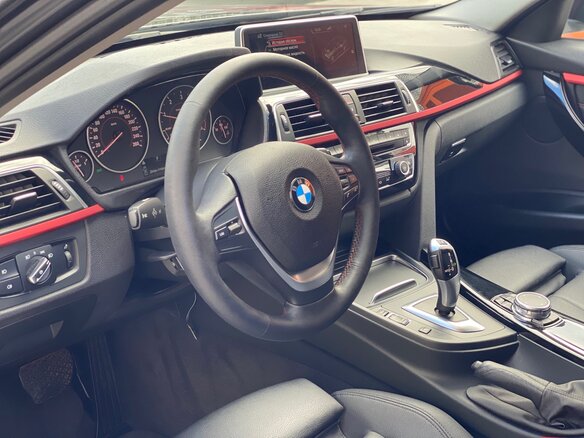 2015 BMW 3 серии 320d xDrive VI (F3x) Рестайлинг, серый - вид 10