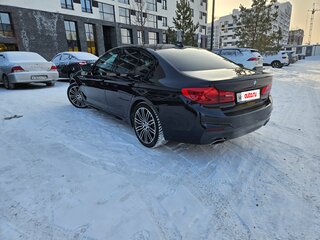 2019 BMW 5 серии 530i VII (G30/G31/G38), чёрный, 4200000 рублей, вид 2