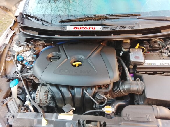 2012 Hyundai Elantra V (MD), серебристый, 950000 рублей - вид 6