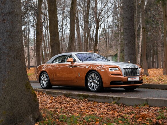 2016 Rolls-Royce Dawn, оранжевый