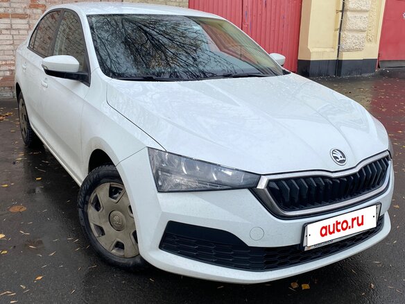 2020 Skoda Rapid II, белый, 1200000 рублей - вид 1