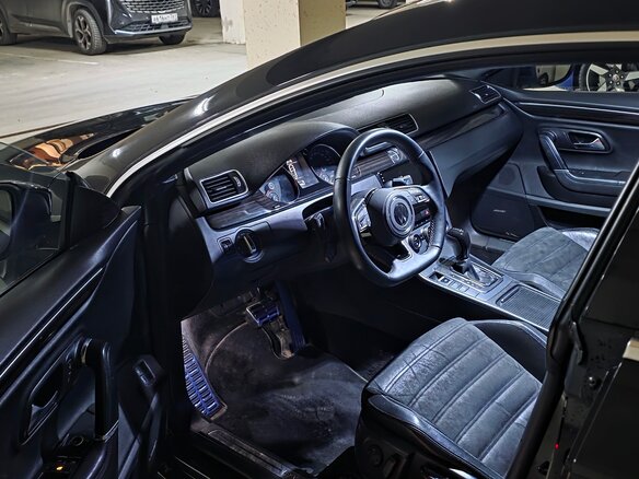 2012 Volkswagen Passat CC I Рестайлинг, чёрный, 1700000 рублей - вид 12