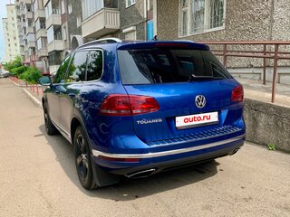 2015 Volkswagen Touareg II Рестайлинг, синий, 2650000 рублей, вид 3