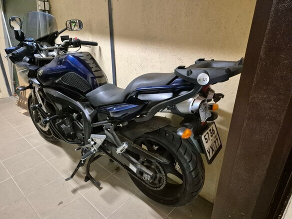 2007 Yamaha FZ6, синий, 450000 рублей - вид 1