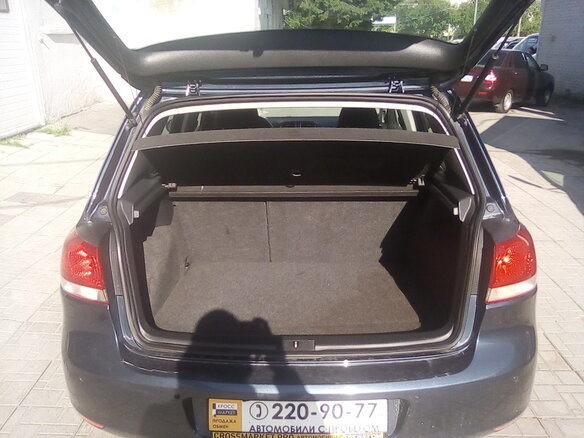 2010 Volkswagen Golf VI, синий - вид 12