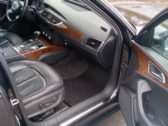 2011 Audi A6 IV (C7), чёрный, 1435000 рублей - вид 14