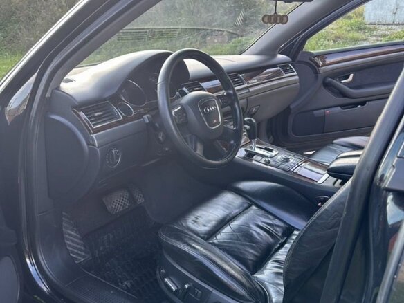 2005 Audi A8 II (D3) Рестайлинг, чёрный, 850000 рублей - вид 6