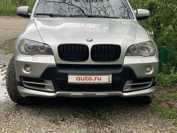2007 BMW X5 3.0si II (E70), серебристый, 2000000 рублей - вид 3