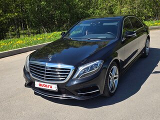 2016 Mercedes-Benz S-Класс 350 CDI BlueTEC Long 9G-TRONIC VI (W222, C217), чёрный, 2500000 рублей, вид 2