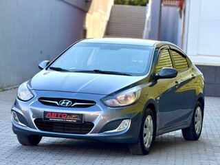 2011 Hyundai Solaris I, чёрный, 499999 рублей, вид 2