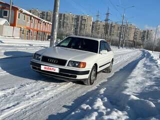 1991 Audi 100 IV (C4), белый, 295000 рублей, вид 4