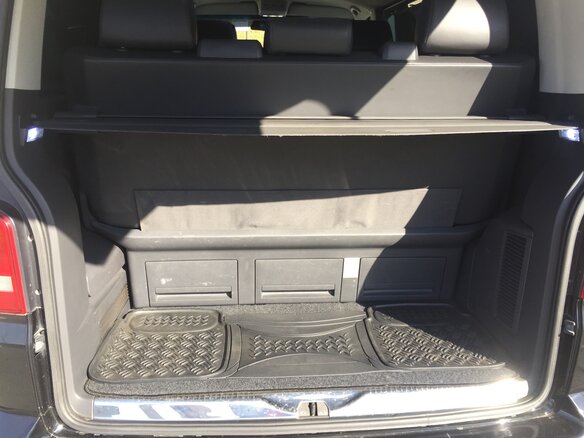 2011 Volkswagen Multivan T5 Рестайлинг, чёрный - вид 8
